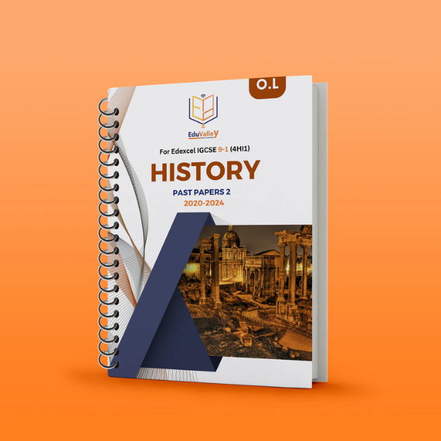 Edexcel O.L History (4HI1) P.Paper: 1,2,4 From 20-24 All Variants With Qr Mark Scheme.