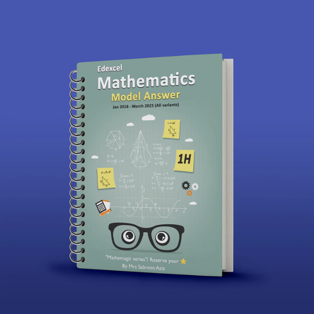 Edexcel O.L Maths A (4M1) Solved Past Papers Paper: 1H 2H Sabrien aziz