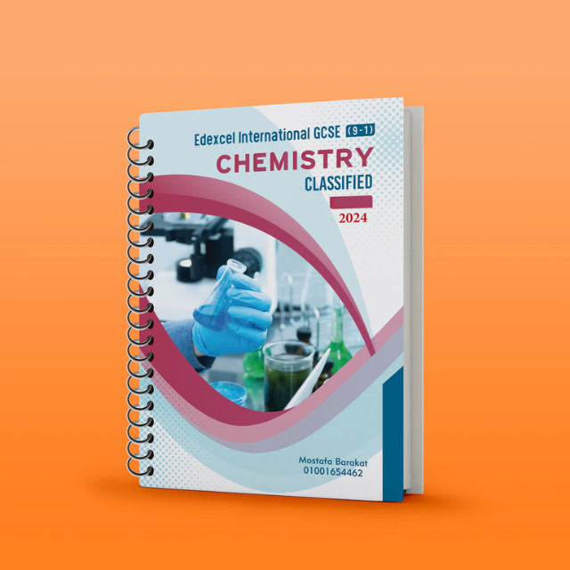 Edexcel O.L Chemistry (4CH1) Classified With M.S Paper: 1C & 2C Mostafa Barakat