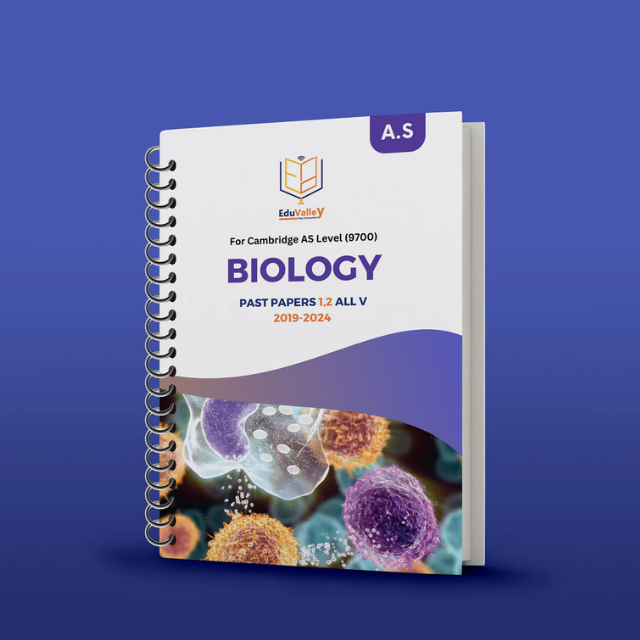 Cambridge A.S Biology (9700) P.P Paper: 1,2 From 19-24 All Variants.