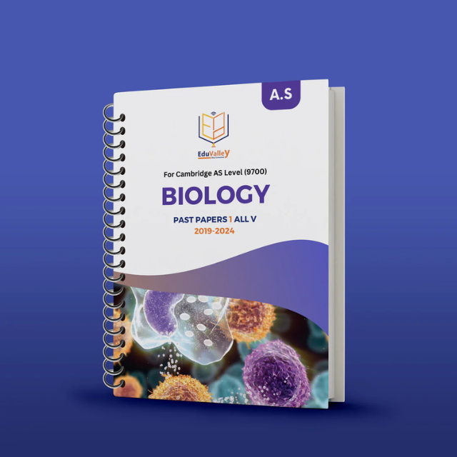 Cambridge A.S Biology (9700) P.P Paper: 1 From 19-24 All Variants.