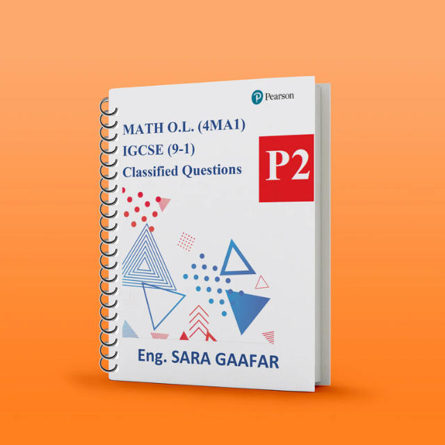 Edexcel O.L Maths A (4MA1) Packag Notes, Classified, Past Papers Eng. Sara Gafar