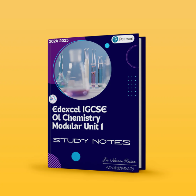 Edexcel O.L Chemistry (4CH1) Modular Unit 1 Notes Nouran Rostom