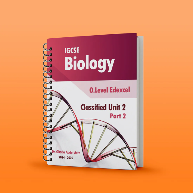 O.L Edexcel Biology Classified unit 2