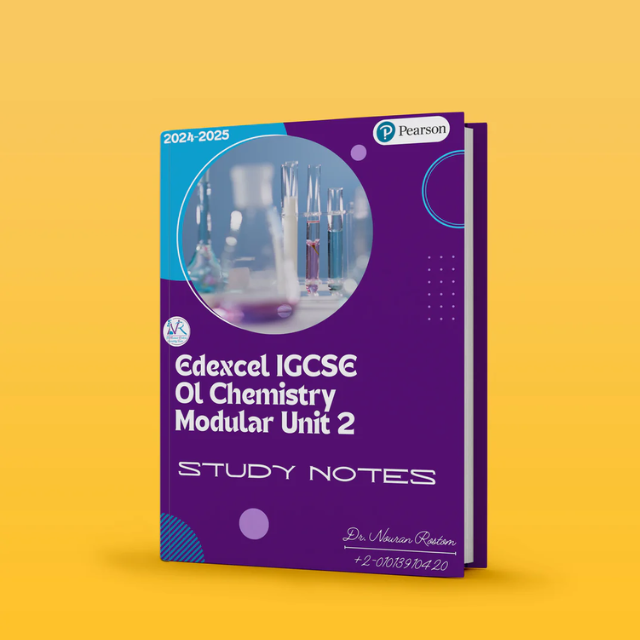 Edexcel O.L Chemistry (4CH1) Modular Unit 2 Notes Nouran Rostom